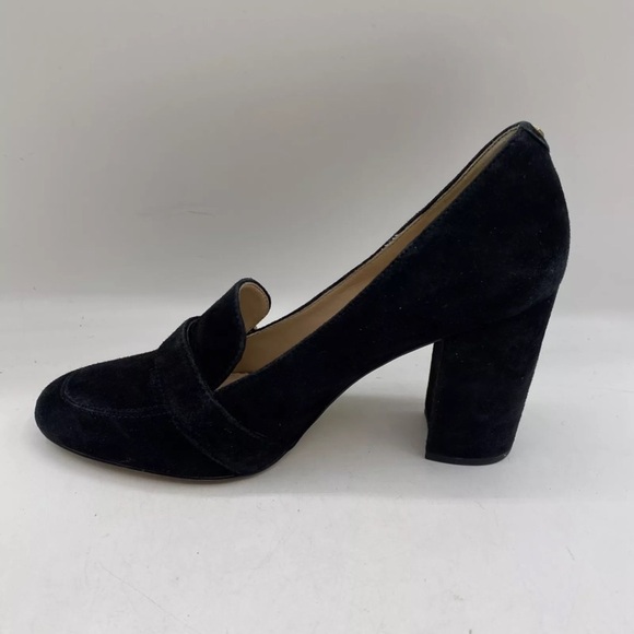 Sam Edelman Black Heels with Gold Buckle - Picture 6 of 9